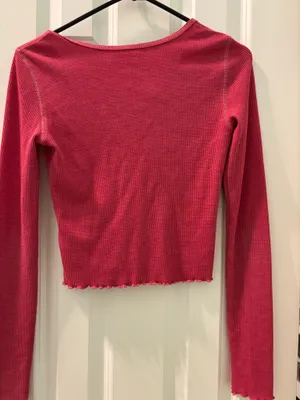 American Eagle Lettuce Edge Top thumbnail 2