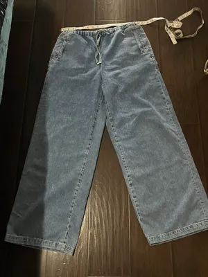 Zara NWOT  blue jeans size XL thumbnail 3