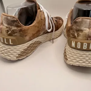 NOBULL Ripstop Runner Brown Tan Tie Dye‎ Training Shoes Womens 7 Mens 5.5 thumbnail 6
