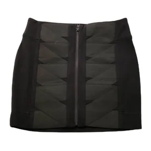 Body by Victoria Victoria's Secret Women's Size 2 Bodycon Mini Skirt Front‎ Zip thumbnail 1