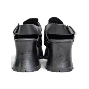 Free People Astoria Black Leather O Ring Harness Platform Clogs Sz 9.5 NWOB thumbnail 8