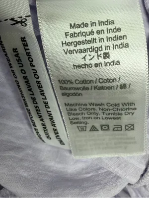J.Crew Soft Gauze Cotton Tiered Beach Dress Lilac Purple Small BR007 thumbnail 7