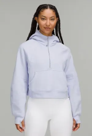 lululemon athletica Lavender Half-Zip Hoodie thumbnail 1