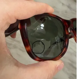 Vintage Donna Karan Brown Tortoiseshell Oversize Sunglasses thumbnail 6
