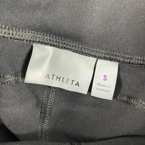 Athleta Leggings Womens Small Black Ribbed Ankle Zip‎ Yoga Running Gym Athletic thumbnail 8