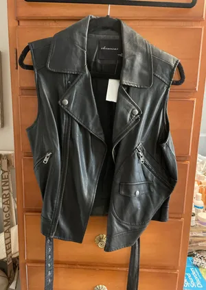 Oliviaceous Biker Jacket Size M thumbnail 1