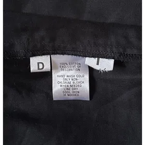 Ann Taylor Loft Size 4 Black Shift Dress Pocket Ruffle Trim Career Cocktail EUC thumbnail 13