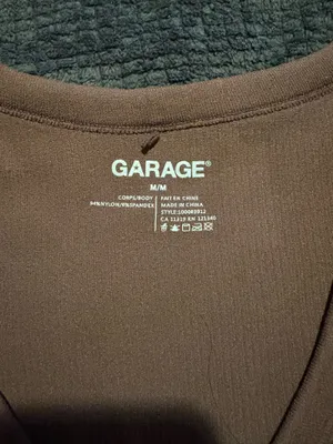 Garage Long Sleeve Crop Top thumbnail 2