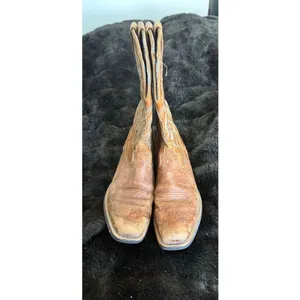 Ariat Legend Western Russet Rebel Leather Cowboy Boots Womens 7 B 7B thumbnail 3