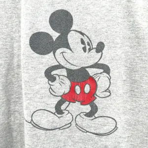 Disney size large Mickey Mouse‎ graphic tank top heathered gray thumbnail 3