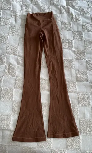 NWOT Lululemon Align High-Rise Mini Flare Pant‎ 32" Roasted Brown size 0 thumbnail 1