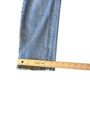 MOTHER High Waisted Rider Skimp Jeans 28 Bloom and Doom Distressed Straight Leg thumbnail 13