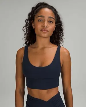 Lululemon NWOT Diamond DYE Align Reversible Bra *Light Support Dye Lunar Rock True Navy thumbnail 9