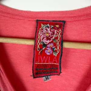 Johnny Was Dorana Floral Embroidered Tunic Top Medium Pink Cottage Boho Chic‎ thumbnail 9