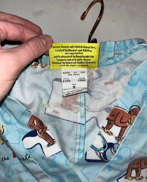 Curious George Scrub Top Multiple thumbnail 3
