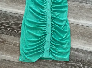 Lavish Tuscaloosa Sz M Ruched Knit Dress Sleeveless Cute & Comfy thumbnail 5