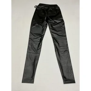 OFFLINE by Aerie Real Luxe Leggings Womens Small Black Faux Leather High Rise thumbnail 2