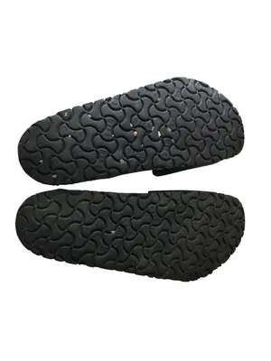 Birkenstock Madrid Birko-Flor Slide Sandals Black 41 Women's Size 10 thumbnail 8