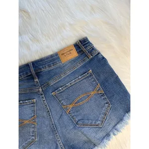 Abercrombie Distressed Y2K Denim Cut Offs thumbnail 5
