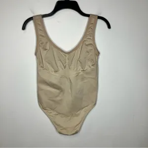 Sofia intimates by Sofia‎ Vergara Shapewear thong bodysuit size XXL Tan thumbnail 2