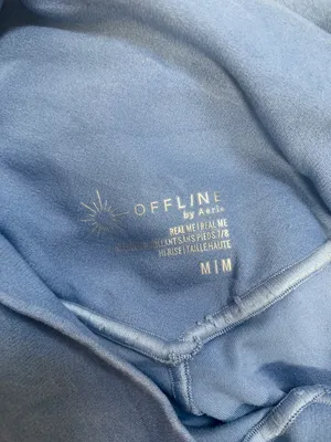 Aerie Offline Real Me Crossover High Waisted 7/8 Leggings Size Medium thumbnail 3