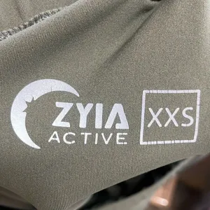 416. Zyia active olive green athletic cargo Cozycore joggers size XXS thumbnail 4
