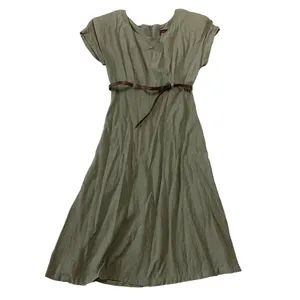 Vintage Hearts Linen Blend Dress thumbnail 3