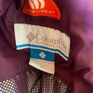 Columbia Omni-Heat Purple Lightweight Jacket Women’s M Hooded Insulated Coat thumbnail 5