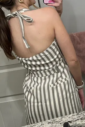 These Three Boutique Rachel Halter Neck Dress thumbnail 4
