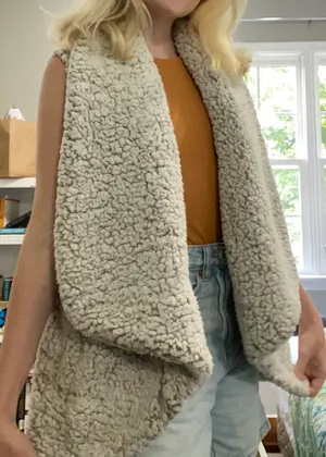 Altar'd State Sherpa Vest thumbnail 4