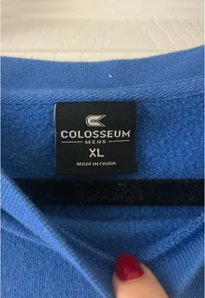 Ole Miss Sweatshirt Blue Size XL thumbnail 2