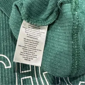 Rochacha Green Cord Pullover Sweatshirt Women’s Large thumbnail 3