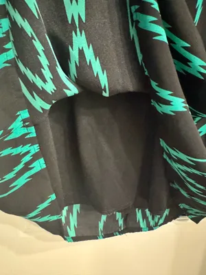 Green Geometric Cocktail Dress thumbnail 4