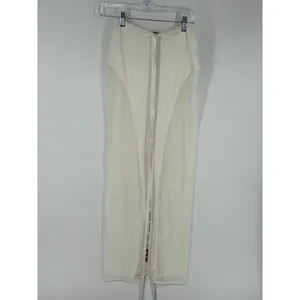 Mistress Rocks Panelled Maxi Skirt in White By House Of CB Size XS Ivory Sheer‎ thumbnail 5