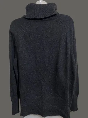 Aritzia Community black turtleneck made with Alpaca fall cozy size medium thumbnail 1