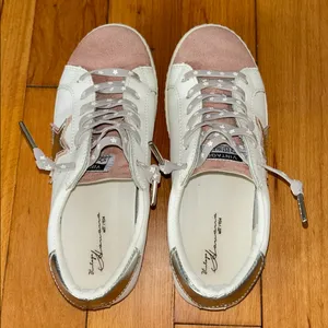 Vintage Havana White and Blush Pink Sneakers thumbnail 4