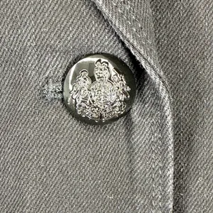 Lauren Ralph Lauren Black Cotton Velvet Trim Riding Blazer Jacket Large L‎ RL thumbnail 6