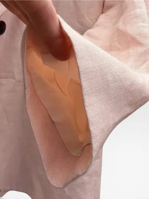 ZARA Linen Relaxed Blazer thumbnail 6
