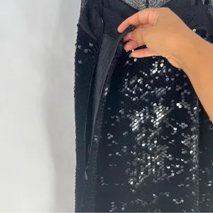Guess Liu Velvet Sequin Stretch Black Lace Slip Mini Dress NWT‎ Size XS thumbnail 9