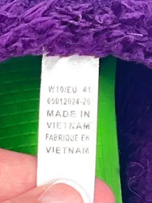 OOFOS OOcoozie Mule Wisteria Plum Purple Recovery Slippers OOfoam W10 EU41 thumbnail 6