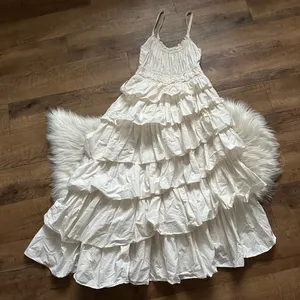 ULLA JOHNSON Estela Dress 100% Cotton thumbnail 6
