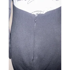 Lulus Black Tie-Back Square Neck Backless Mini Dress Women's Size Medium thumbnail 4