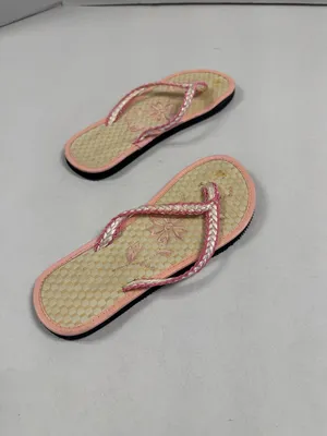 Beautiful Bamboo Seagrass Footbed‎ Flip Flop - Size 7.5. thumbnail 5
