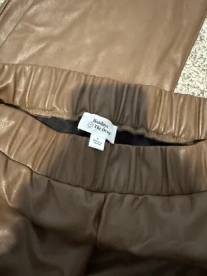 Amazon Faux Leather Pants brown thumbnail 3