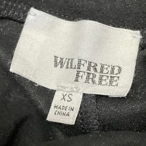 Aritzia Wilfred Free Black High Waisted Activewear Athletic Leggings Pants Sz XS thumbnail 4