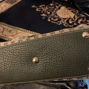 Dooney &‎ Bourke Green and Tan Handbag thumbnail 4