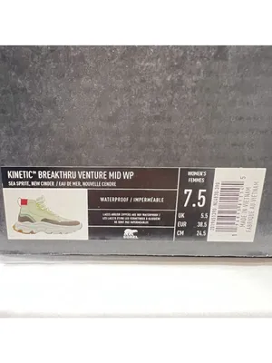 SOREL Sneaker Kinetic Breakthru Venture Waterproof Snow Rain Shoes Women Sz 7.5 thumbnail 14