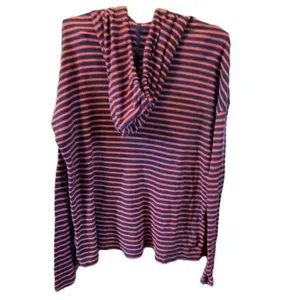 Gap size XL striped “The Octavia waffle Hoodie”. thumbnail 3