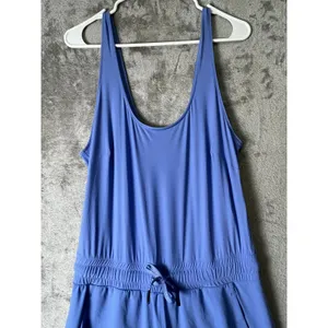 Sweaty Betty Racerback Jumpsuit Periwinkle Blue Relaxed‎ Athleisure Size 8 thumbnail 2