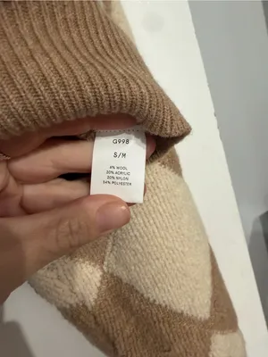 Kerisma quadron sweater size small/medium wool blend thumbnail 4